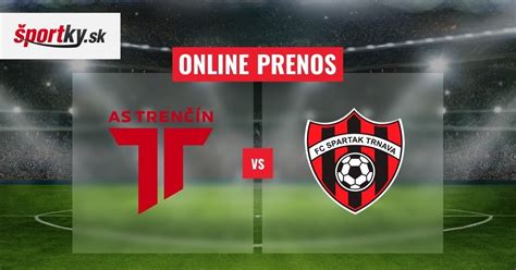 As Tren N Fc Spartak Trnava Online Prenos Zo Semifin Le Slovnaft