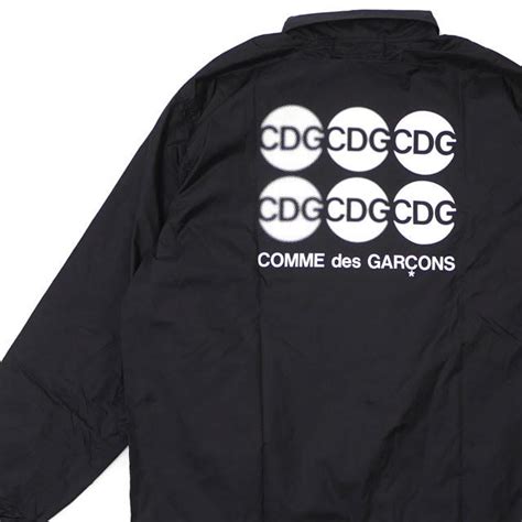 Cdgシーディージー Coach Jacket コーチジャケット Black 225 000379 051x【新品】 Comme