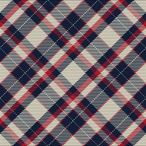 Plaid Pattern Seamless Check Fabric Texture Stripe Square Background