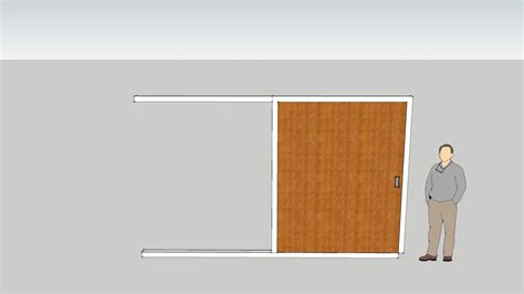 Porte Coulissante 83 Cm 3d Warehouse 49 Off