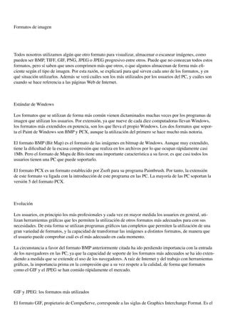 Formatos De Imagen PDF