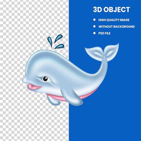 Premium PSD Dolphin Fish