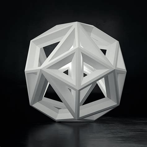 Abstract Voronoi Sphere 01 C4d