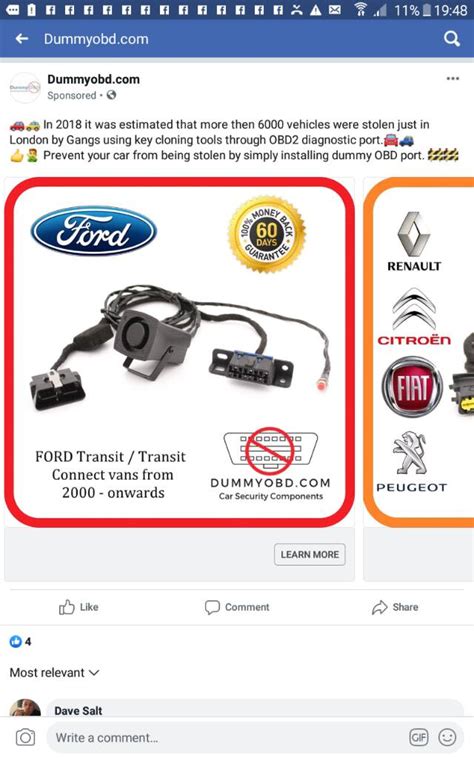 Ford Transit Forum • View Topic Obd Security