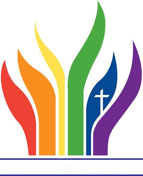 Reconciling Ministries Network Logo White Reconciling Ministries