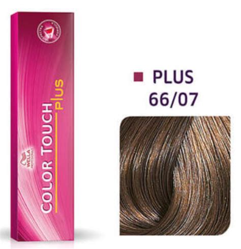 Wella Color Touch Plus 66 07 Intense Dark Blonde Natural Brown Demi