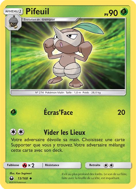 Pifeuil Soleil et Lune Tempête Céleste 13 Poképédia