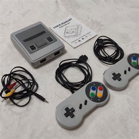 Mini Super Nintendo Video Game Retr Sfc Jogos Antigos Em Rio De