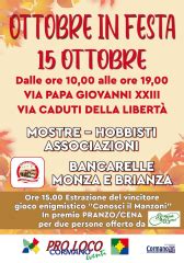 Om Ottobre In Festa Comune Di Cormano