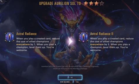 New Champion Aurelion Sol 4 Star Powers Coming Rpathofchampions