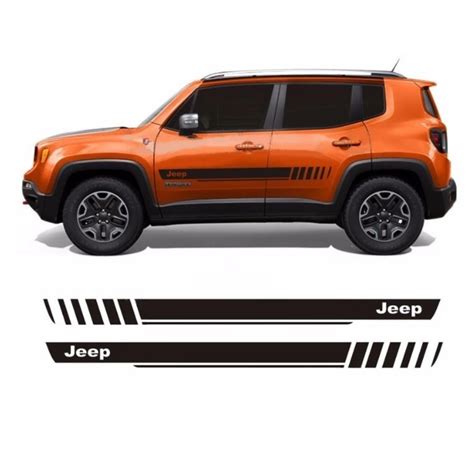 Adesivo Faixas Jeep Renegade Shopee Brasil