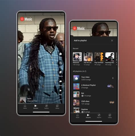 YouTube Music Is Adding A TikTok Style Samples Short Form Video Feed