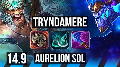 TRYNDAMERE Vs AURELION SOL MID 12 1 4 Quadra 69 Winrate