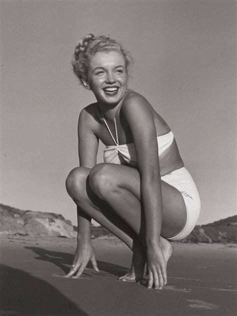 Marilyn Monroe In 1946 Before Her First Movie Role Before Anything