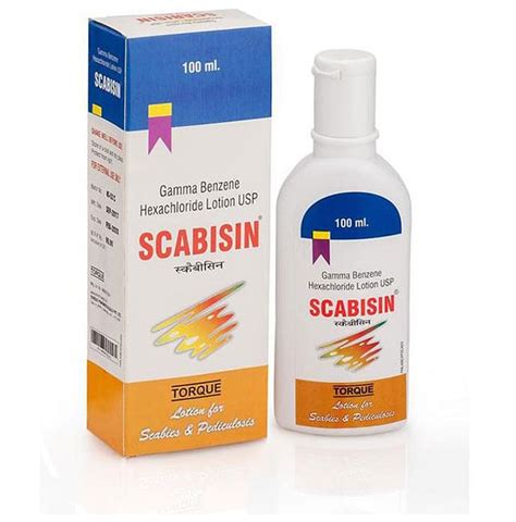 Scabisin Lotion Lindane Gamma Benzene Hexachloride 1 Pharmacy In