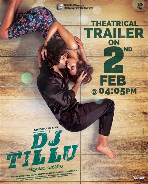 DJ Tillu To Dazzle With Trailer Treat Cinejosh