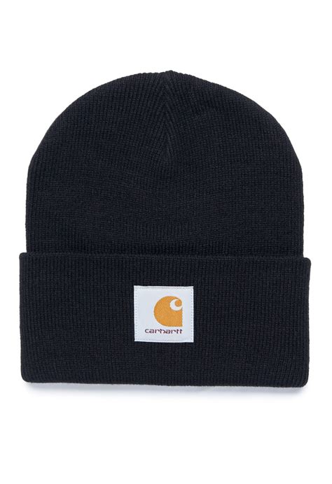 Carhartt Wip Short Watch Hat Black Outsiders Store Uk