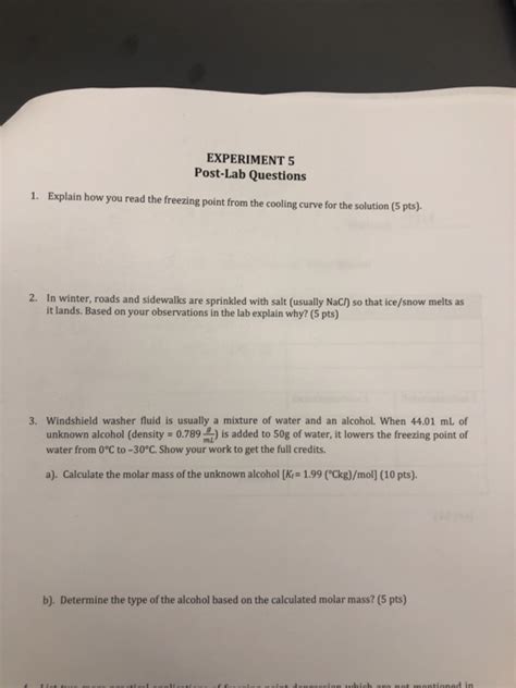 Solved Experiment 5 Post Lab Questions 1 Explain How You