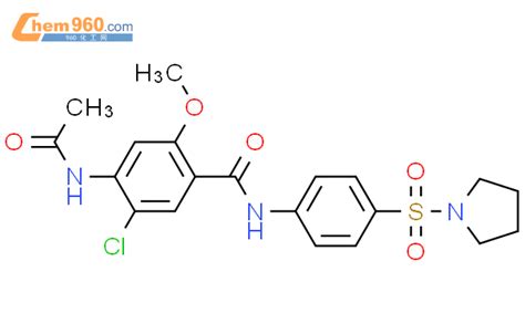 Acetylamino Chloro Methoxy N Pyrrolidin