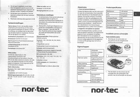 Manual Nor Tec Dashcam Dashboard Camera Voor En Achter Page 2 Of 3