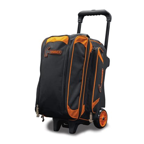 Hammer Premium 2 Ball Roller Black/Orange Bowling Bag