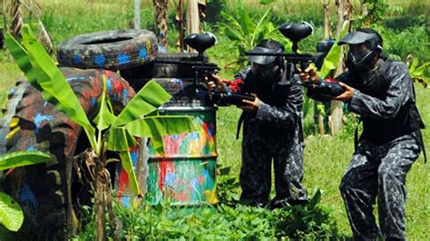 Bali Paintball Adventure At The Green Jungle Of Ubud With Private