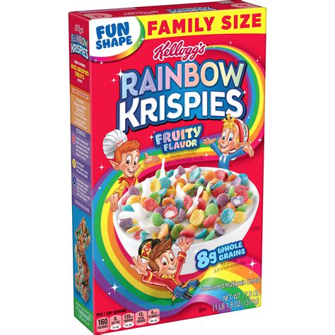 Kellogg S Rainbow Krispies Cereal SmartLabel