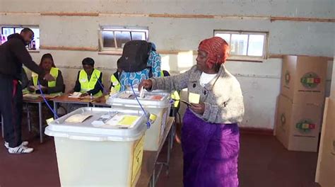 Zimbabwe Votes For First Time Without Mugabe On Ballot World News