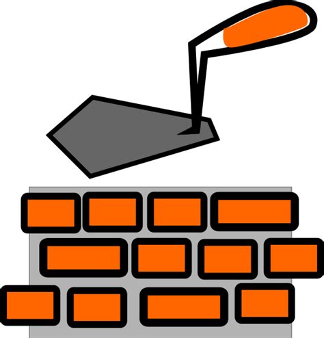 Brick Laying Clip Art At Clker Vector Clip Art Online Royalty