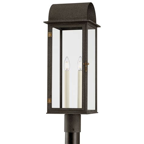 Bohen Outdoor Post Mount By Troy Lighting P2225 FRN PBR TRY1287195