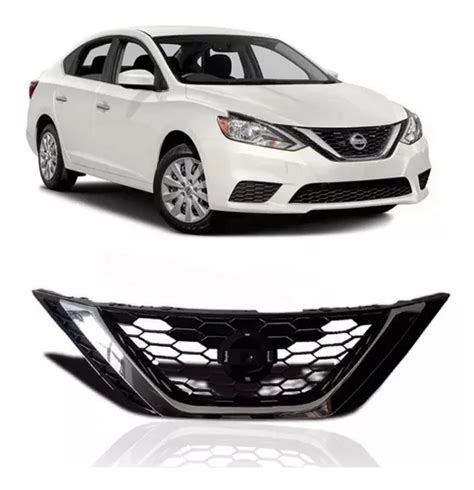 Grade Dianteira Nissan Sentra Cromada Frete Gr Tis