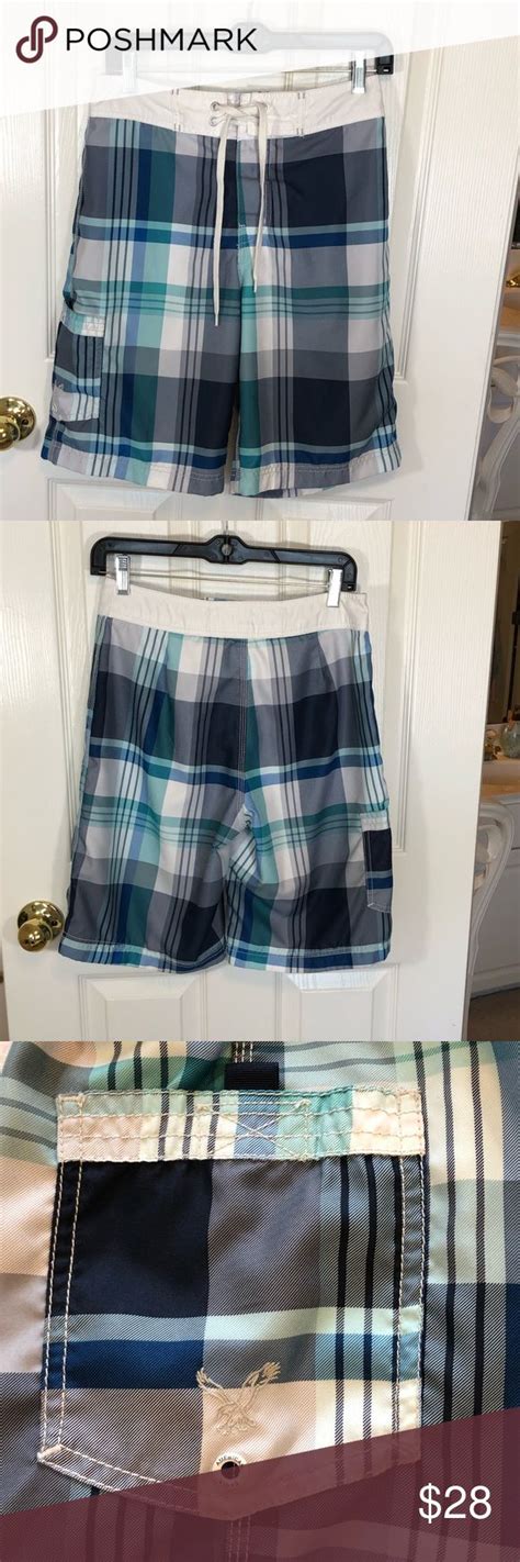 American Eagle Outfitter Men S Swim Board Shorts American Eagle