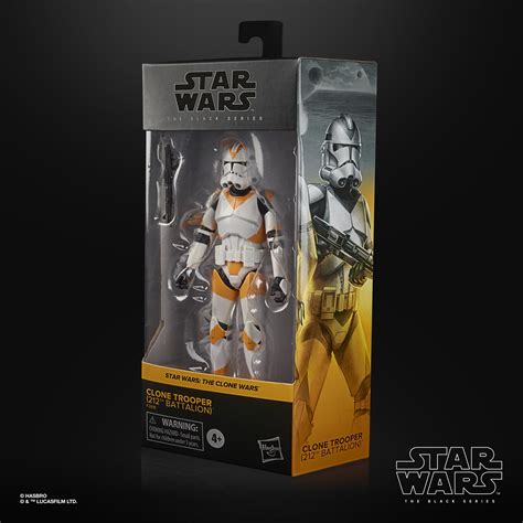 Star Wars Black Series 6 Inch Exclusive Action Figure Clone Trooper 212th Battalion