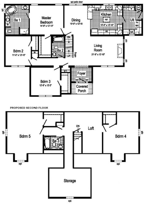 Homes Of Merit Floor Plans Wayne Frier Mobile Homes Floor Plans New Homes Merit Floor ...