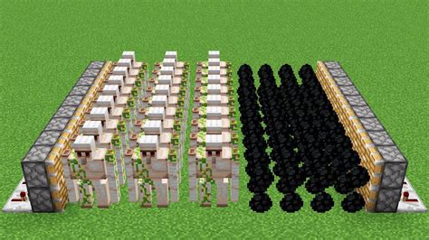 X1000 Iron Golems And Wither Skeletons Combined In Minecraft YouTube