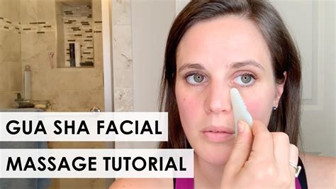 Gua Sha Facial Massage Tutorial Soften Wrinkles Reduce Puffiness And