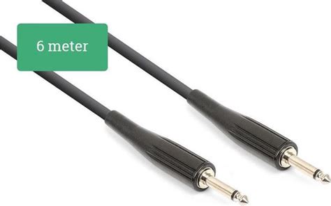 Vonyx Luidsprekerkabel Met Mm Jack Mono Connectoren Meter