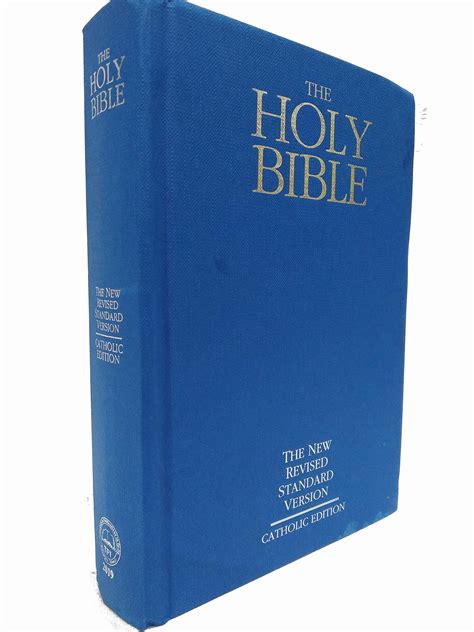 Nrsv Holy Bible Catholic Edition New Revised Standard Version