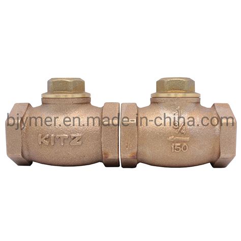 Kitz F Cast Bronze Lift Metal Check Valves For Water System Check