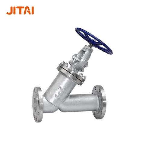 Handwheel Operated Flanged Osandy Stainless Steel 2 Inch Y Pattern Globe Valve Y Pattern Globe