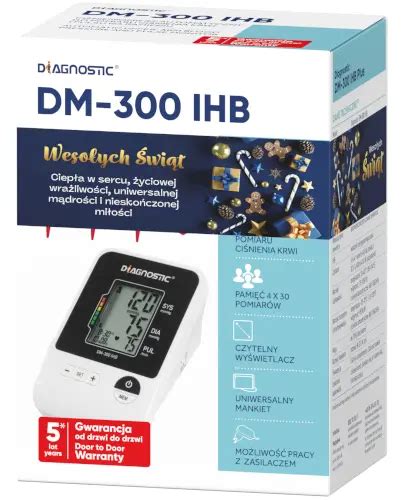 Diagnostic Ciśnieniomierz automatyczny naramienny DM 300 IHB 1 sztuka ᐈ