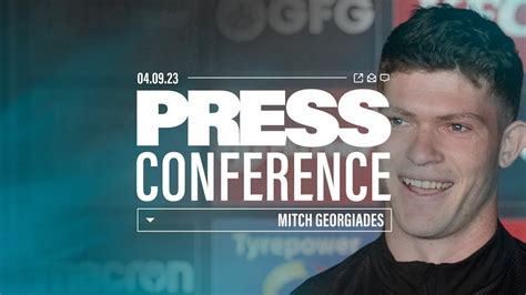 Mitch Georgiades Press Conference 4 September YouTube