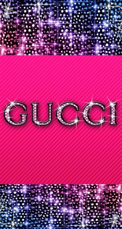 Pink Gucci Logo Wallpaper