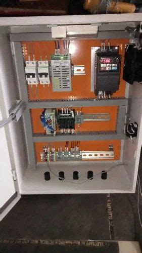 Mild Steel Three Phase Electrical Control Panel Ip Rating Ip40 At Rs