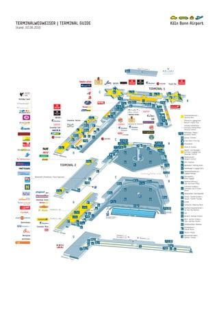 Koeln Bonn Airport Terminalplan PDF