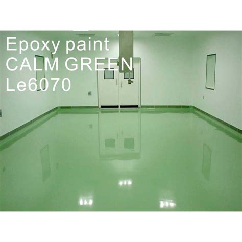 LE6070 CALM GREEN 5 Liter LSC Two Pack Epoxy Floor Paint 4 Liter