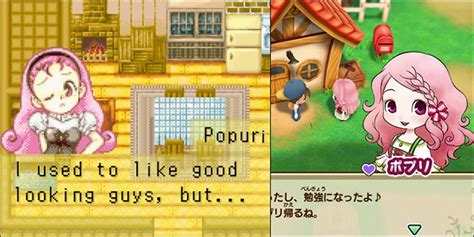 Harvest Moon Friends Of Mineral Town Popuri