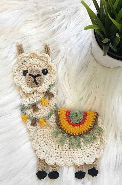 Baby Boho Llama pattern by Jen Mitchell Nella s Cottage Padrões de