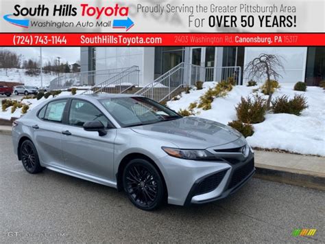 2021 Celestial Silver Metallic Toyota Camry Se Nightshade Awd