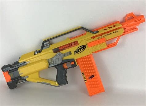 Nerf N Strike Stampede Ecs Soft Dart Blaster Gun Toy Weapon 2009 Hasbro